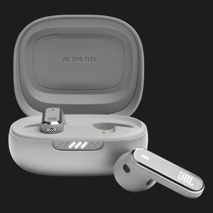Навушники JBL Live Flex (Silver) в Сваляві