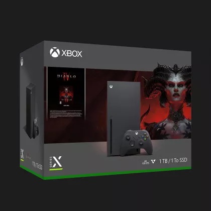 Игровая приставка Microsoft Xbox (Series X) (1TB) + Diablo IV (RRT-00035) в Самборе