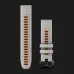 Ремінець Garmin 22mm QuickFit Watch Bands Fog Gray/Ember Orange Silicone (010-13280-02)