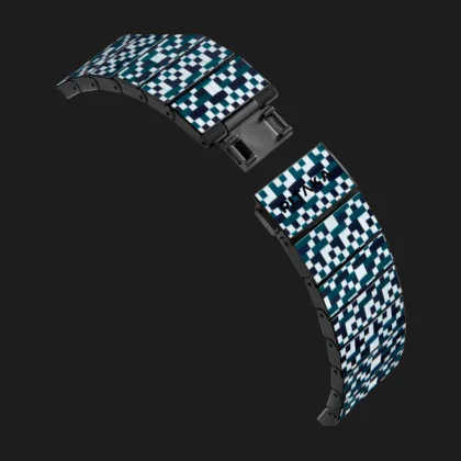 Ремінець Pitaka Dreamland Chroma Carbon Band для Apple Watch 42/44/45/49mm (Mosaic) в Нетішині