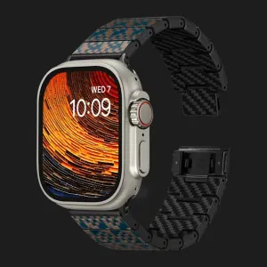 Ремінець Pitaka Dreamland Chroma Carbon Band для Apple Watch 44/45/46/49mm (Stairs)