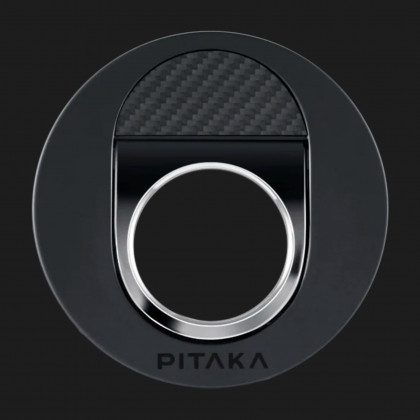 Тримач Pitaka MagEZ Grip для iPhone (Black/Grey Twill)