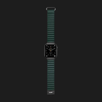 Ремінець LAUT Novi Luxe для Apple Watch 44/45/46/49mm (Pine Green) в Бродах