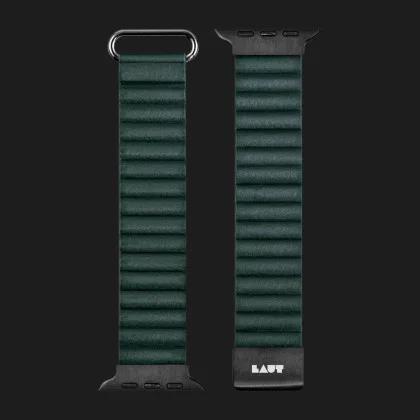 Ремешок LAUT Novi Luxe для Apple Watch 44/45/46/49mm (Pine Green) в Белой Церкви