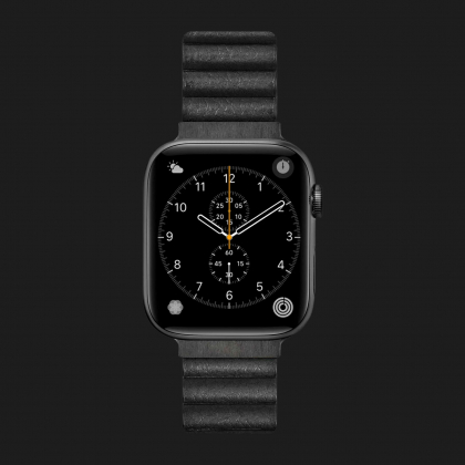 Ремінець LAUT Novi Luxe для Apple Watch 42/44/45/49mm (Midnignt) в Хусті