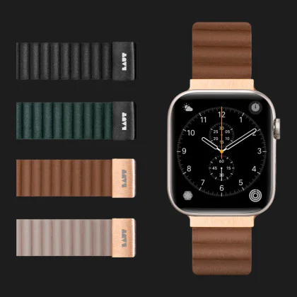 Ремінець LAUT Novi Luxe для Apple Watch 42/44/45/49mm (Beige) в Нетішині