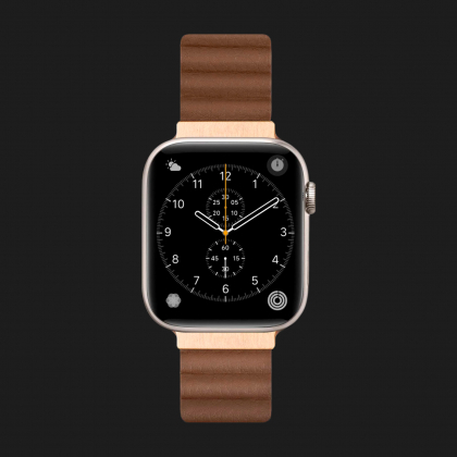 Ремінець LAUT Novi Luxe для Apple Watch 42/44/45/49mm (Sepia Brown) в Черкасах