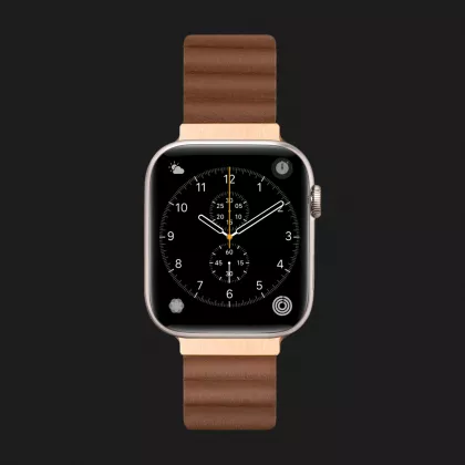 Ремінець LAUT Novi Luxe для Apple Watch 42/44/45/49mm (Sepia Brown) в Новому Роздолі
