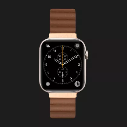 Ремінець LAUT Novi Luxe для Apple Watch 38/40/41mm (Sepia Brown) в Новому Роздолі