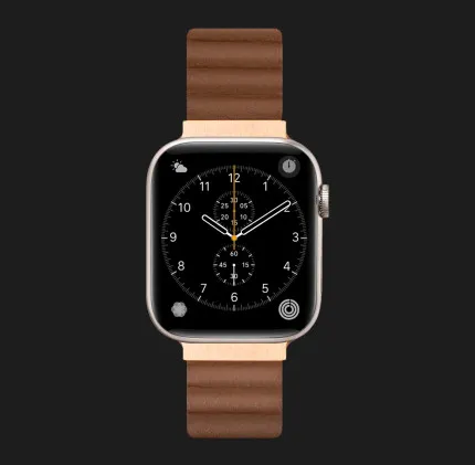 Ремешок LAUT Novi Luxe для Apple Watch 38/40/41/42mm (Sepia Brown)