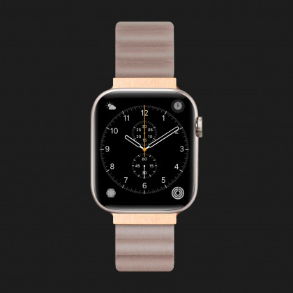 Ремінець LAUT Novi Luxe для Apple Watch 38/40/41mm (Beige) в Тернополі