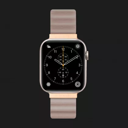 Ремінець LAUT Novi Luxe для Apple Watch 38/40/41mm (Beige) в Новому Роздолі