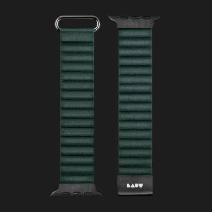 Ремінець LAUT Novi Luxe для Apple Watch 38/40/41mm (Pine Green) в Нетішині