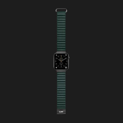 Ремінець LAUT Novi Luxe для Apple Watch 38/40/41mm (Pine Green) в Нетішині