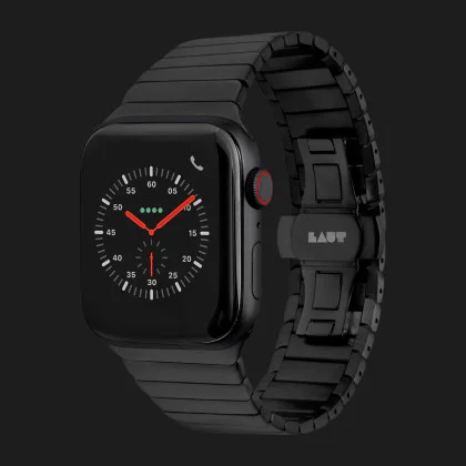 Ремешок LAUT LINKS для Apple Watch 44/45/46/49mm (Black) в Черкасах