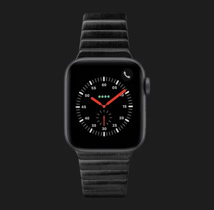 Ремінець LAUT LINKS для Apple Watch 42/44/45mm (Black)