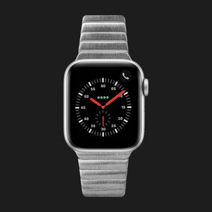 Ремешок LAUT LINKS для Apple Watch 42/44/45mm (Silver) Калуше