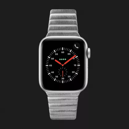 Ремінець LAUT LINKS для Apple Watch 42/44/45mm (Silver) в Трускавці