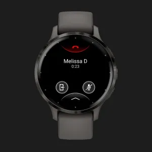 Garmin Venu 3S Slate Stainless Steel Bezel with Pebble Gray Case and Silicone Band Ивано-Франковске