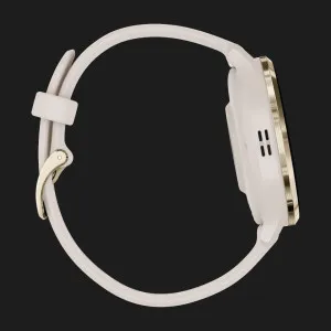 Garmin Venu 3S Soft Gold Stainless Steel Bezel with Ivory Case and Silicone Band в Бердичеві