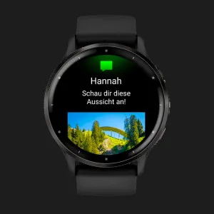 Garmin Venu 3 Slate Stainless Steel Bezel with Black Case and Silicone Band Ивано-Франковске