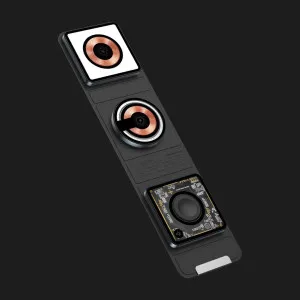 Бездротова зарядка WiWU Wi-W001 3in1 Wireless Charger (Black) в Хмельницькому