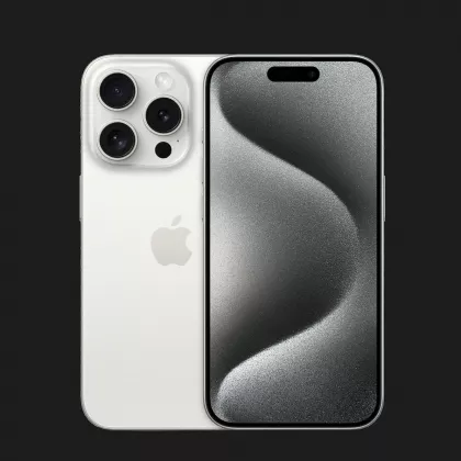 Apple iPhone 15 Pro 256GB (White Titanium) в Днепре