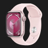 б/у Apple Watch Series 9 41mm Pink Aluminum Case with Light Pink Sport Band S/M (MR933)