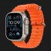 Apple Watch Ultra 2 49mm GPS + LTE Titanium Case with Orange Ocean Band (MREH3)