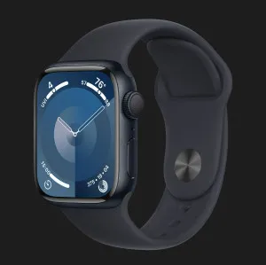 б/у Apple Watch Series 9 45mm Midnight Aluminum Case with Midnight Sport Band M/L (MR9A3) (Хорошее состояние)