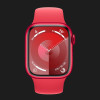 Apple Watch Series 9 45mm (PRODUCT)RED Aluminum Case with Red Sport Band S/M (MRXJ3)