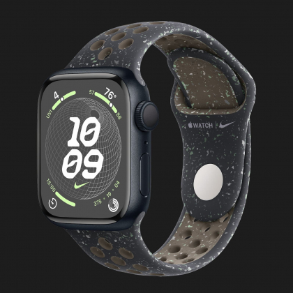 Apple Watch Series 9 45mm Midnight Aluminum Case with Midnight Sky Nike Sport Band (2023) в Києві