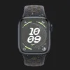 Apple Watch Series 9 45mm Midnight Aluminum Case with Midnight Sky Nike Sport Band (2023)