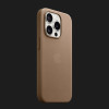 Оригинальный чехол Apple FineWoven Case with MagSafe для iPhone 15 Pro (Taupe) (MT4J3)