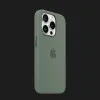 Оригинальный чехол Apple Silicone Case with MagSafe для iPhone 15 Pro (Cypress) (MT1J3)