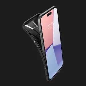 Чехол Spigen Liquid Air для iPhone 15 Plus (Matte Black) в Хмельницком
