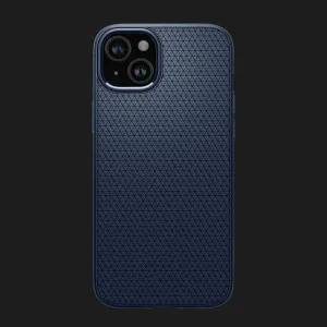 Чехол Spigen Liquid Air для iPhone 15 Plus (Navy Blue) в Хмельницком