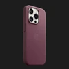 Оригінальний чохол Apple FineWoven Case with MagSafe для iPhone 15 Pro (Mulberry) (MT4L3)