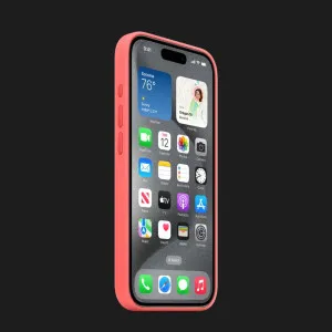 Оригинальный чехол Apple Silicone Case with MagSafe для iPhone 15 Pro (Guava) (MT1G3) в Белой Церкви