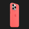 Оригінальний чохол Apple Silicone Case with MagSafe для iPhone 15 Pro (Guava) (MT1G3)