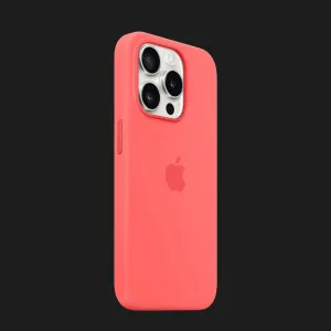 Оригинальный чехол Apple Silicone Case with MagSafe для iPhone 15 Pro (Guava) (MT1G3) в Белой Церкви