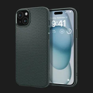 Чехол Spigen Liquid Air для iPhone 15 (Abyss Green) в Хмельницком