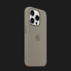 Оригінальний чохол Apple Silicone Case with MagSafe для iPhone 15 Pro (Clay) (MT1E3)