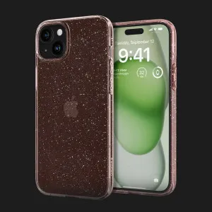 Чехол Spigen Liquid Crystal Glitter для iPhone 15 Plus (Rose Quartz) в Хмельницком