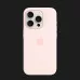 Оригинальный чехол Apple Silicone Case with MagSafe для iPhone 15 Pro (Light Pink) (MT1F3)