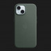 Оригинальный чехол Apple FineWoven Case with MagSafe для iPhone 15 (Evergreen) (MT3J3)