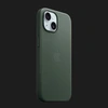 Оригінальний чохол Apple FineWoven Case with MagSafe для iPhone 15 Plus (Evergreen) (MT4F3)