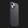 Оригінальний чохол Apple FineWoven Case with MagSafe для iPhone 15 (Black) (MT393)