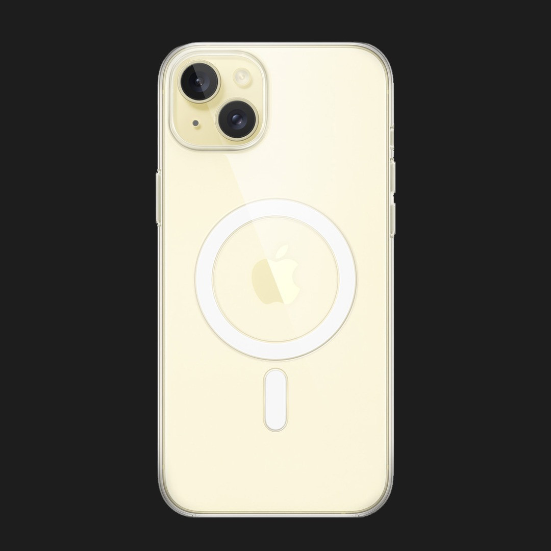 Оригінальний чохол Apple Clear Case with Magsafe для iPhone 15 Plus (MT213)