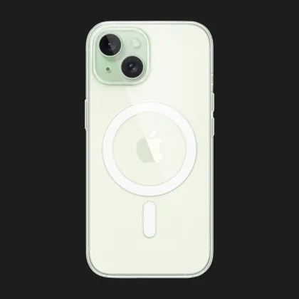 Оригінальний чохол Apple Clear Case with Magsafe для iPhone 15 (MT203) в Новому Роздолі